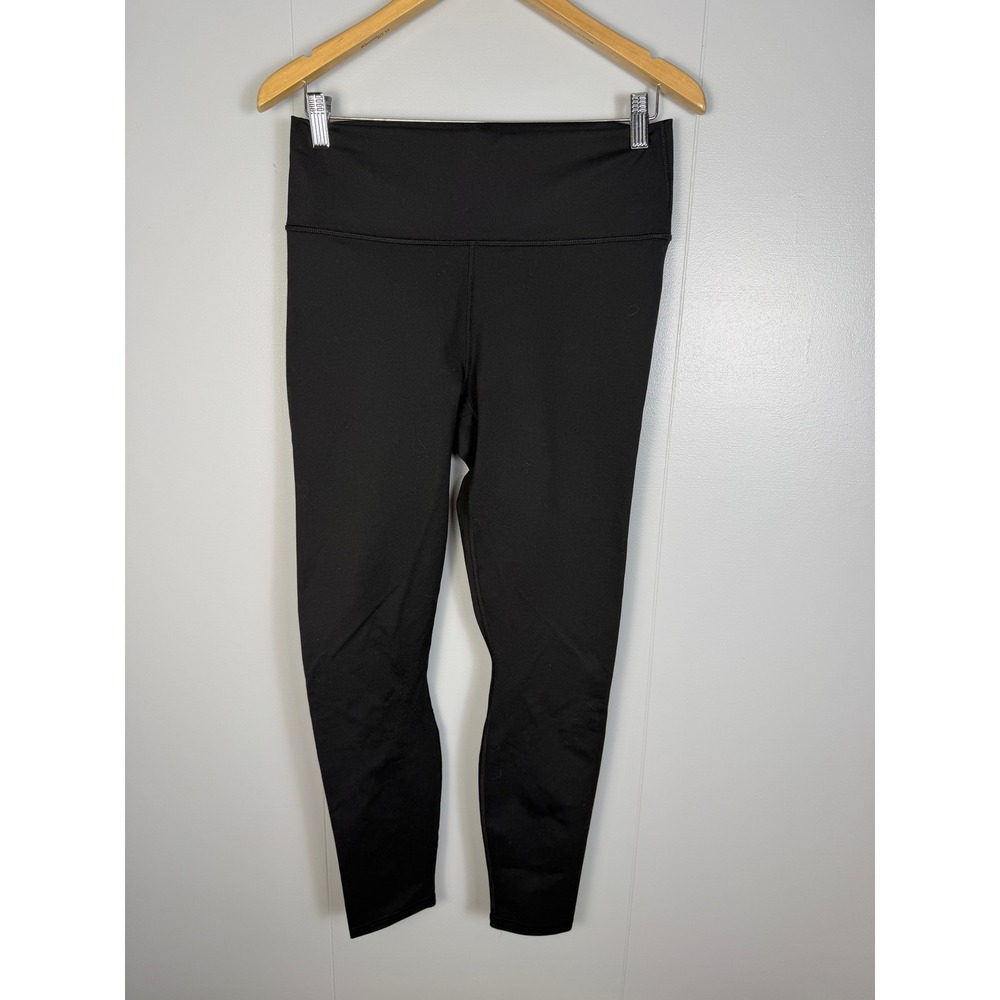 NWT Fabletics Activewear Yoga Leggings Women Large Black PowerHold Compression